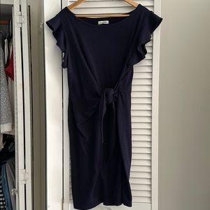 Max Studio Wrap Tie Dress